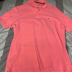 Pink Vineyard Vines Polo